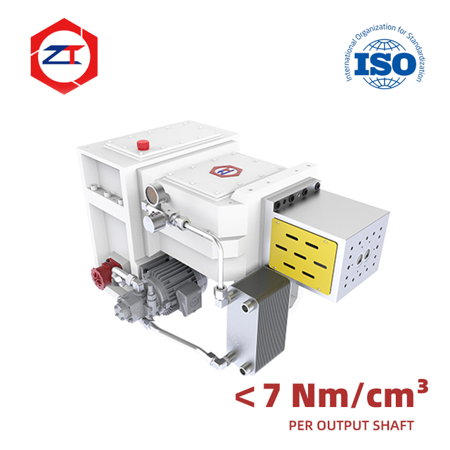 TDSN Gearbox For Parallel Co-rotating Gear Systems Twin Screw Extruder