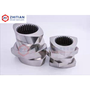 Screw Segments Elements for Twin Screw Extruder with Wear-Resistant Alloy Steel