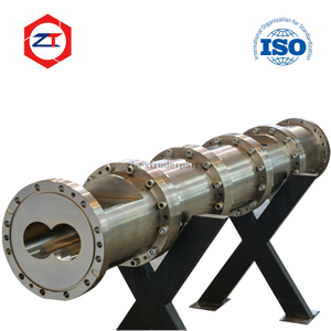 Stainless Steel 60Mm Alloy Twin Screw Extruder Barrel Parts for Food Processing
