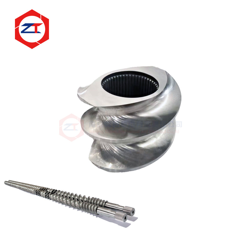 Food-Safe Stainless Steel Screw Elements Φ200mm - Compliant with FDA Standards for Food Industry