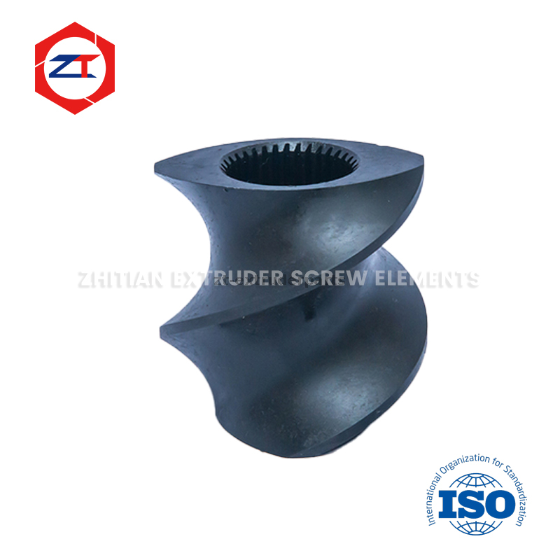 High Wear Resistance Screw Elements Segments Spare Parts For Twin Screw Extruder WR5 Premium Material