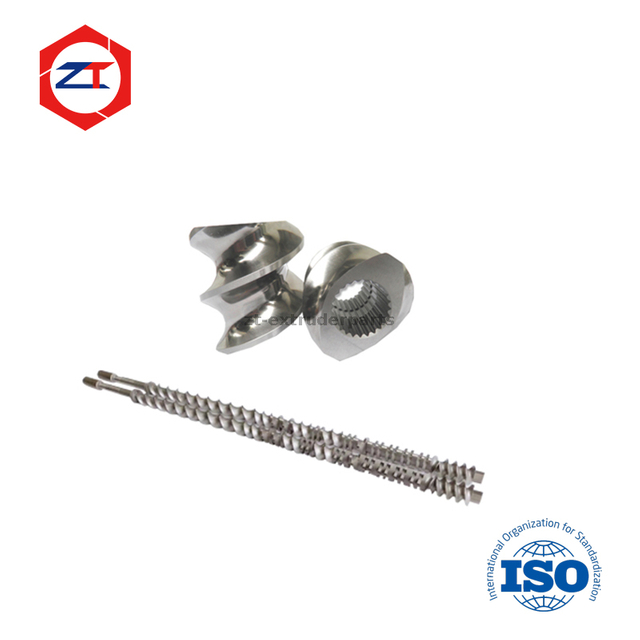 Double W6Mo5Cr4V2 Twin Screw Extruder Element Parts For Pvc Pipe