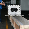 Bimetallic Segmented Twin Screw Extruder Square Barrel for Battery Slurry Continuous Production Line Screw And Barrel