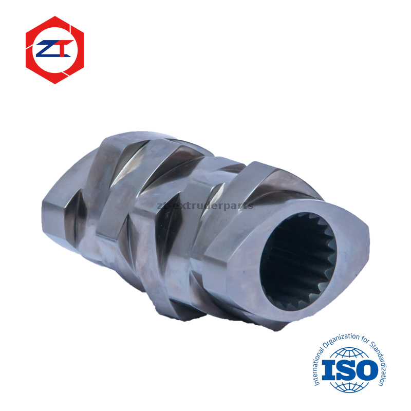 Ldpe Extruder Machine Thermoforming Hip Alloy Steel Twin Screw Extruder Parts Element